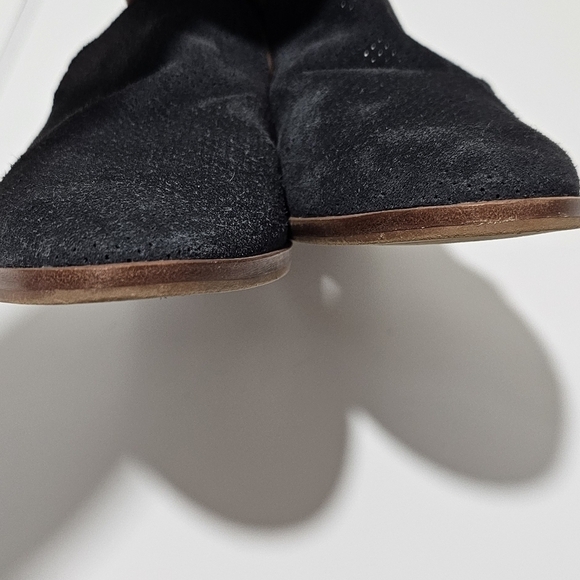 Dolce Vita Flats Loafers Suede Gray Shoes Size 7.5 - Picture 3 of 11